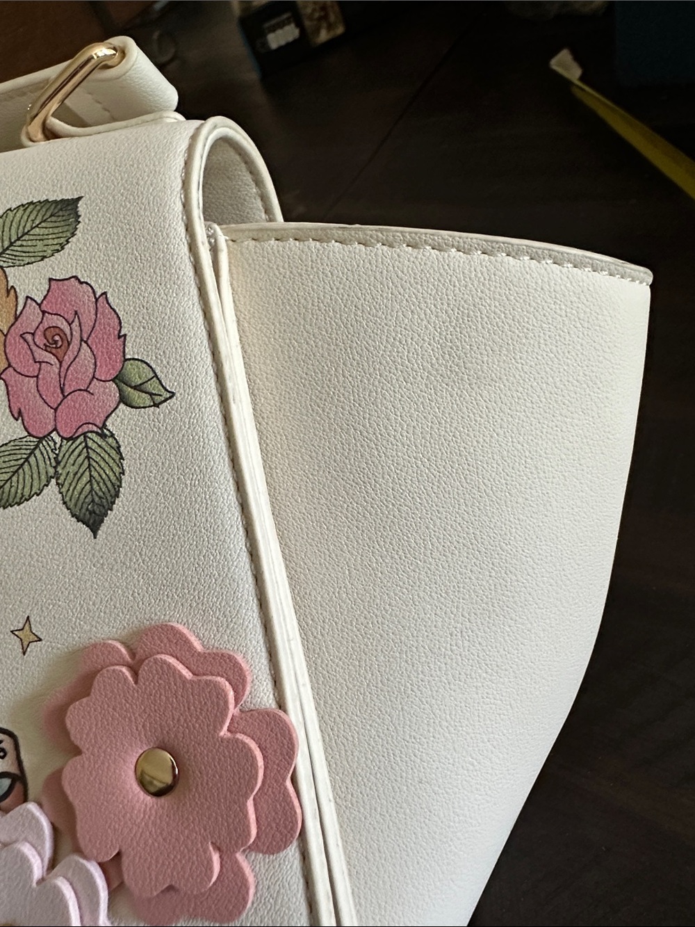 Harry Potter White Floral Embellished Crossbody Bag - Picture 5 of 5